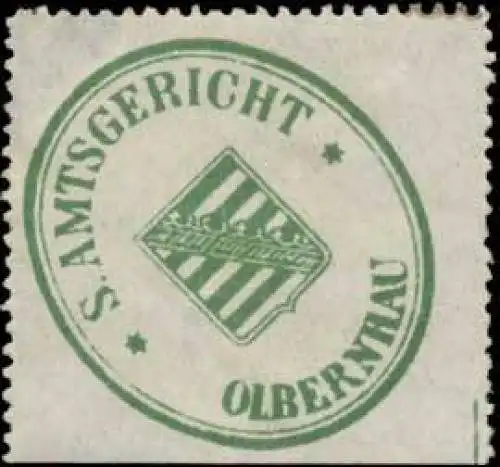 S. Amtsgericht Olbernhau