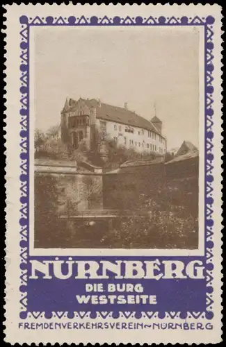 Die Burg Westseite