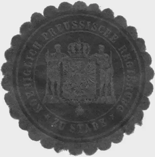 K.Pr. Regierung zu Stade