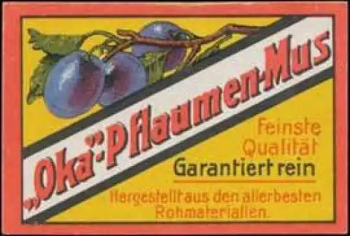 Oka-Pflaumen-Mus