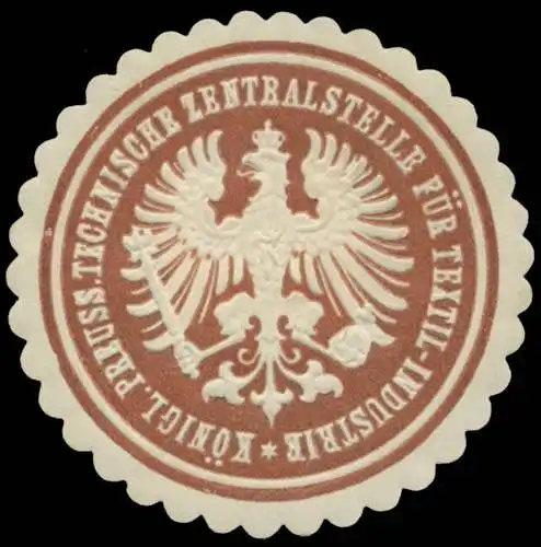 K. Pr. Technische Zentralstelle fÃ¼r Textilindustrie