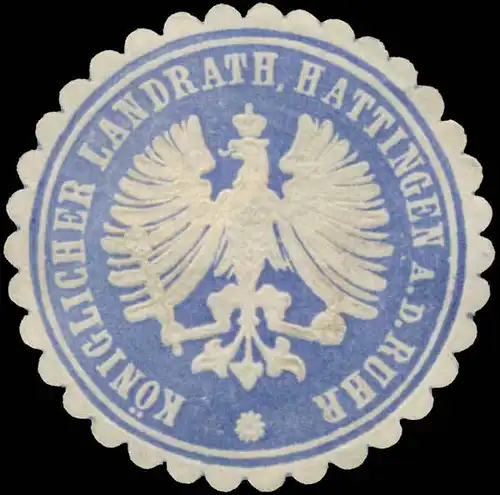 K. Landrath Hattingen/Ruhr