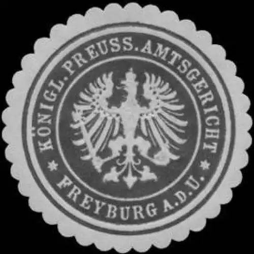K.Pr. Amtsgericht Freyburg a.d.U