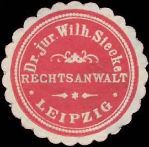 Rechtsanwalt Dr. jur. Wilhelm Siecke