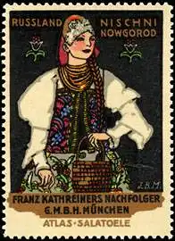 Russland Nischni Nowgorod Tracht