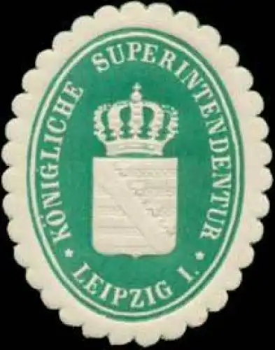 K. Superintendentur Leipzig I