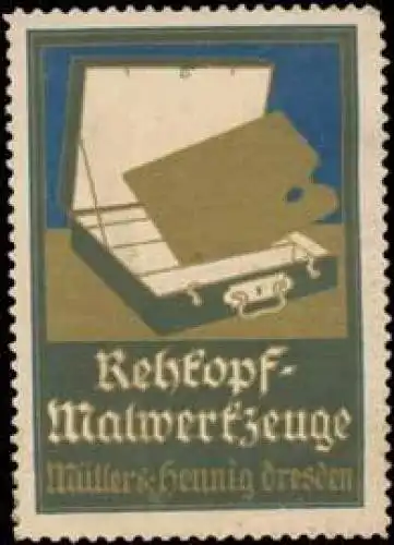 Malwerkzeuge Staffelei