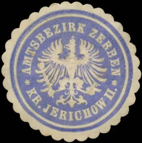 Amtsbezirk Zerben Kreis Jerichow II