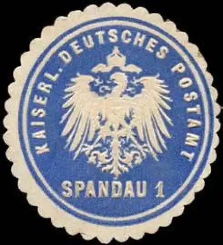 Kaiserliches Deutsches Postamt Spandau 1