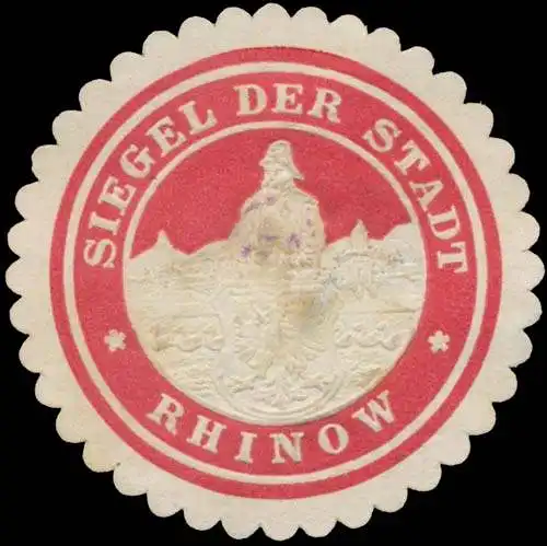 Siegel der Stadt Rhinow