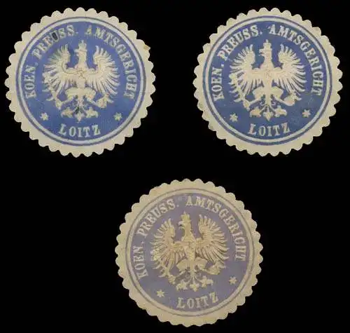 Loitz Sammlung Siegelmarken