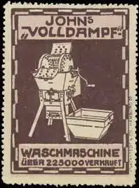 Johns Volldampf Waschmaschine