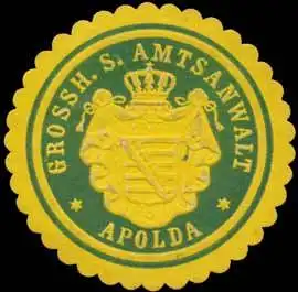 Gr. S. Amtsgericht Apolda