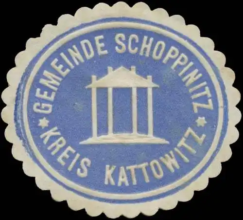 Gemeinde Schoppinitz Kreis Kattowitz