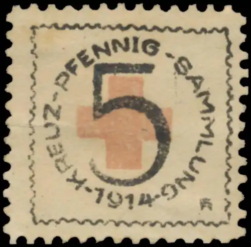 Rotes Kreuz Pfennig-Sammlung