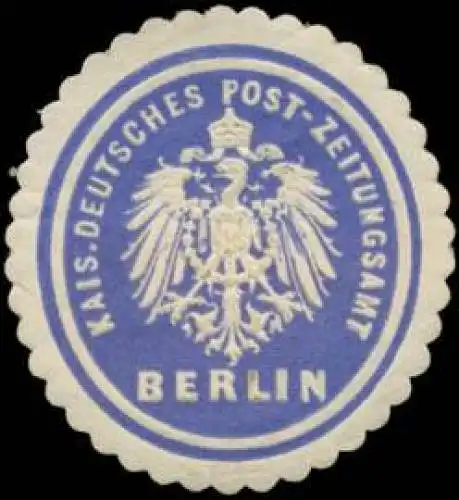 K. Deutsches Post-Zeitungsamt Berlin