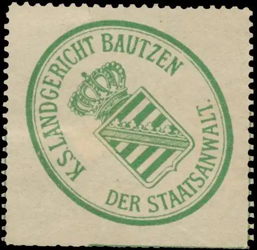 Der Staatsanwalt K.S. Landgericht Bautzen