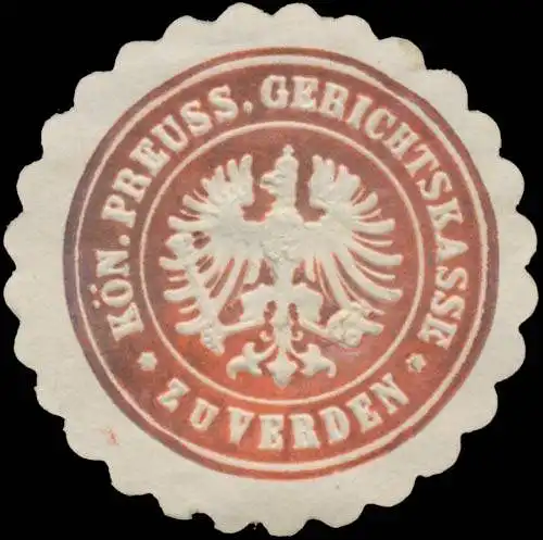 K.Pr. Gerichtskasse zu Verden