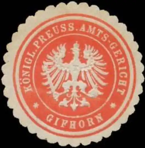 K.Pr. Amts-Gericht Gifhorn