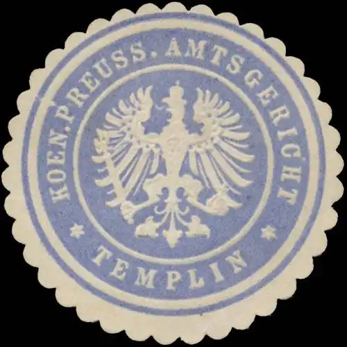 K.Pr. Amtsgericht Templin