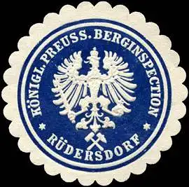 K. Pr. Berginspection - RÃ¼dersdorf