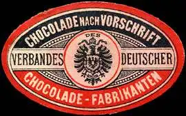 Schokolade nach Vorschrift - Verbandes Deutscher Chocolade - Fabrikanten