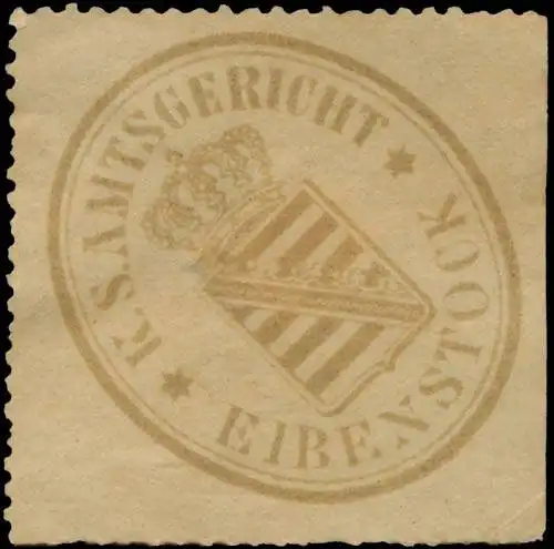 S. Amtsgericht Eibenstock
