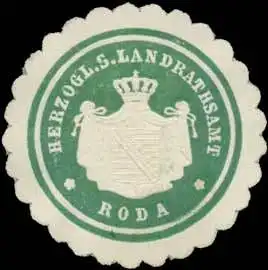 H. Landrathsamt Roda