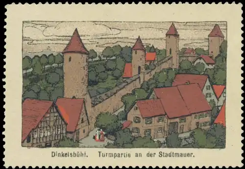 Turmpartie an der Stadtmauer