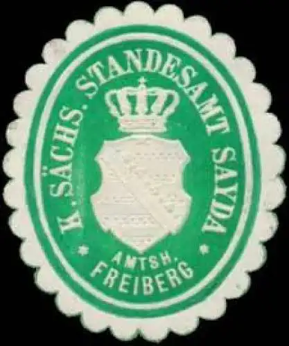 K.S. Standesamt Sayda