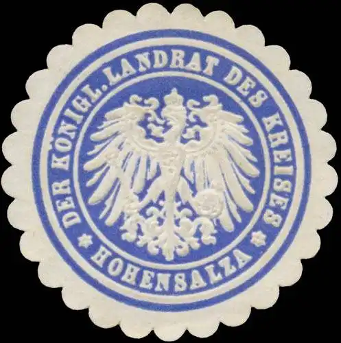 Der K. Landrat des Kreises Hohensalza