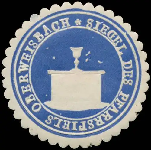 Siegel des Pfarrspiels Oberweisbach