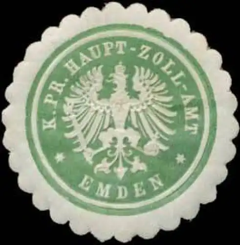 K.Pr. Haupt-Zoll-Amt Emden