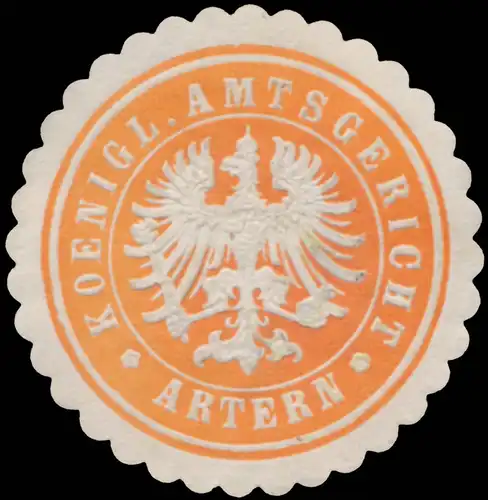 K. Amtsgericht Artern