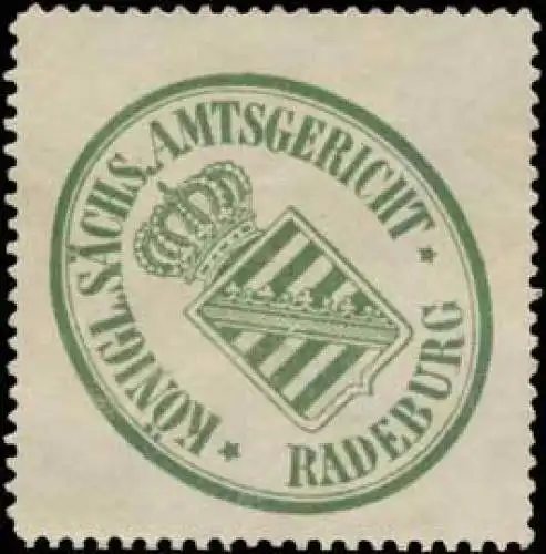 K.S. Amtsgericht Radeburg