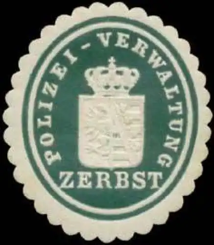 Polizei-Verwaltung Zerbst