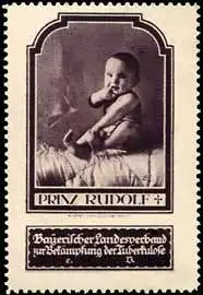 Prinz Rudolf von Bayern als Baby
