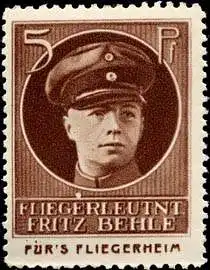 Fliegerleutnant Fritz Behle