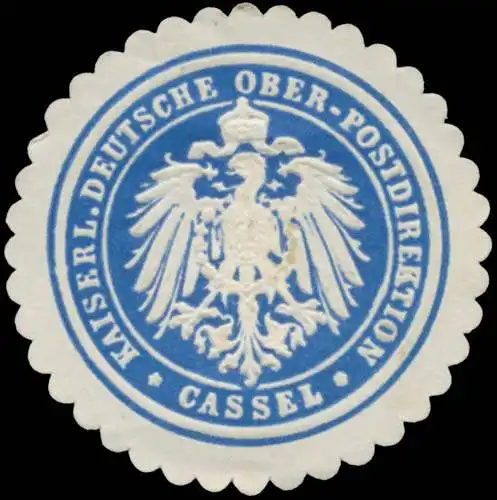 K. Deutsche Ober-Postdirektion Kassel