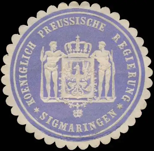 K. Pr. Regierung Sigmaringen