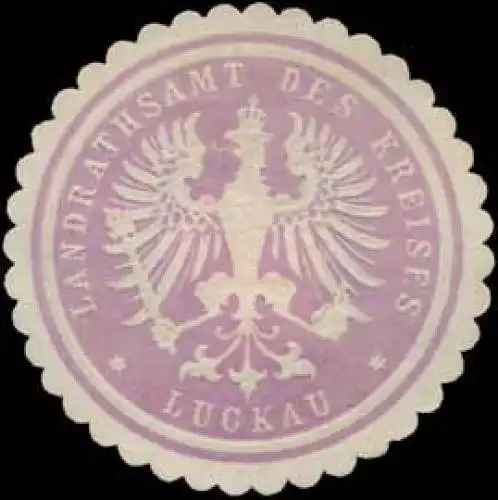 Landrathsamt des Kreises Luckau/Lausitz