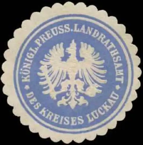 K.Pr. Landrathsamt des Kreises Luckau/Lausitz