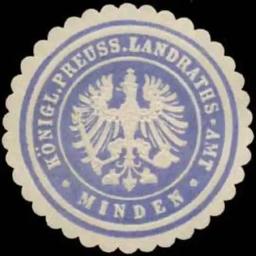 K.Pr. Landraths-Amt Minden