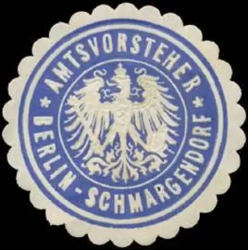 Amtsvorsteher Berlin-Schmargendorf