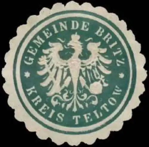 Gemeinde Britz Kreis Teltow