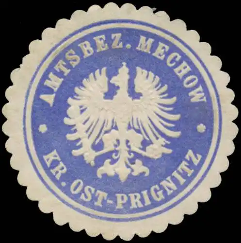 Amtsbezirk Mechow Kreis Ost-Prignitz