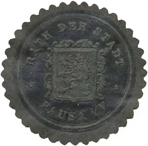 Rath der Stadt Pausa/Vogtland