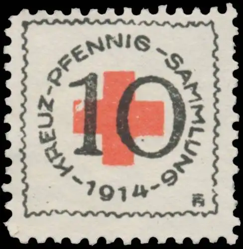 Rotes Kreuz Pfennig Sammlung