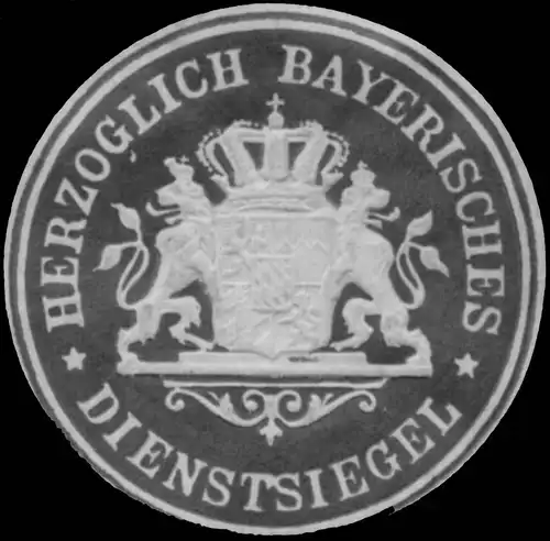 Herzoglich Bayerisches Dienstsiegel