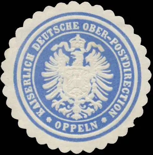 K. Deutsche Ober-Postdirection Oppeln